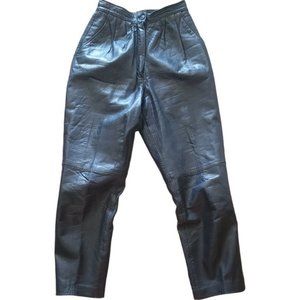 Vintage Neto Leather Black Leather Pants